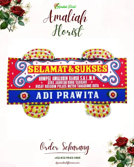 Papan Bunga Ucapan Selamat Jagabaya Ii